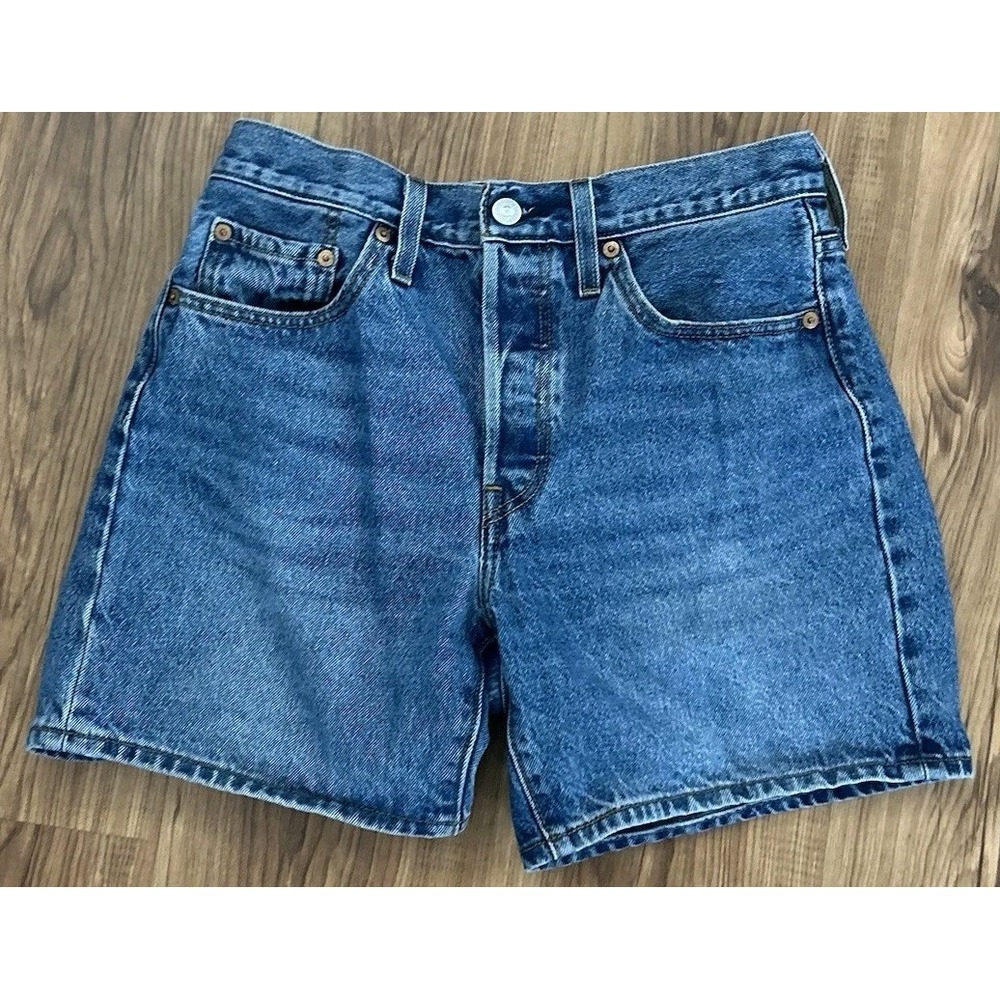 Levi's Blue Denim Jean Shorts